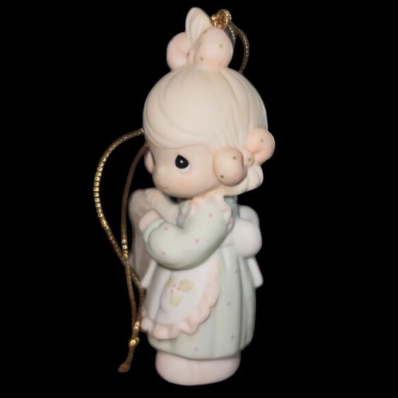 VTG 1992 Precious Moments Christmas ornament "But the Greatest of These Is Love” - Picture 5 of 10